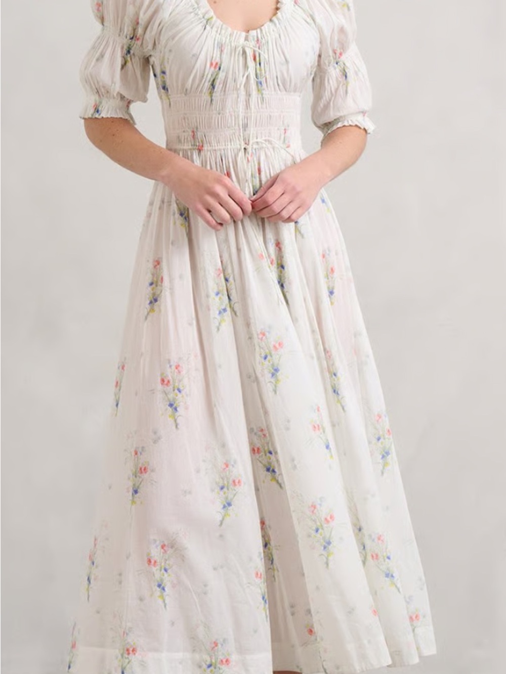 Doen Ischia painted boutique dress